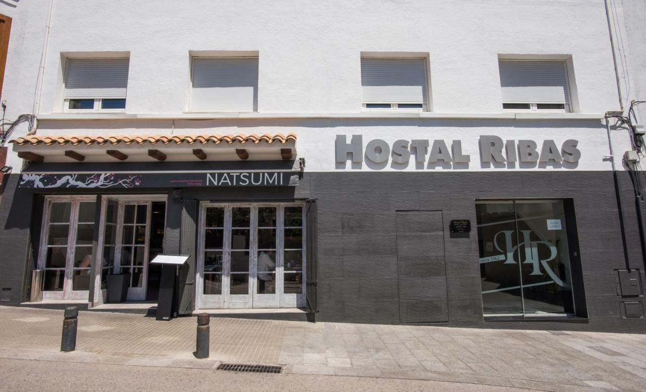 Hostal Ribas Льорет-де-Мар Екстер'єр фото